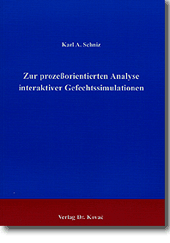 Doktorarbeit: Zur prozessorientierten Analyse interaktiver Gefechtssimulationen