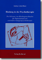 Bindung in der Psychotherapie (Doktorarbeit)