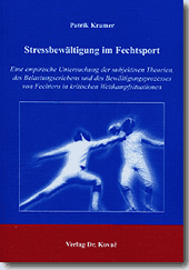 Stressbewältigung im Fechtsport (Dissertation)