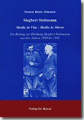 Siegbert Stehmann (Forschungsarbeit)