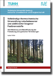 Vollständige thermochemische Umwandlung naturbelassener und additivierter biogener Festbrennstoffe (Dissertation)