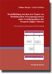 Forschungsarbeit: Modellbildung bei den drei Typen von Medizinischen Versorgungszentren unter Gesichtspunkten der Property Rights-Theorie