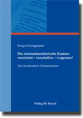 Forschungsarbeit: Die nationalsozialistische Kantate: vernichtet – verschollen – vergessen?