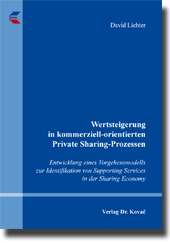 Doktorarbeit: Wertsteigerung in kommerziell-orientierten Private Sharing-Prozessen