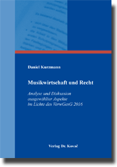 Forschungsarbeit: Musikwirtschaft und Recht