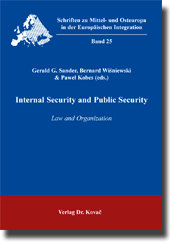 Sammelband: Internal Security and Public Security