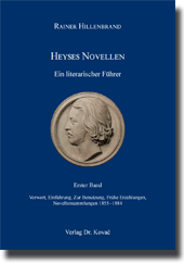 Forschungsarbeit: Heyses Novellen – Ein literarischer Führer