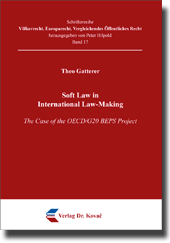 Soft Law in International Law-Making (Forschungsarbeit) Soft Law in International Law-Making (Forschungsarbeit)
