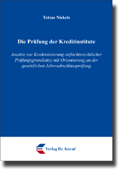 Dissertation: Die Prüfung der Kreditinstitute