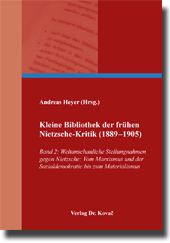  Sammelbände: Kleine Bibliothek der frühen NietzscheKritik (1889–1905)