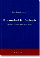 Die Internationale Berufspädagogik (Forschungsarbeit)
