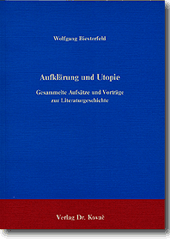 Aufklärung und Utopie, 2. Aufl. (Forschungsarbeit)