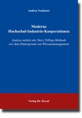 Doktorarbeit: Moderne Hochschul- Industrie-Kooperationen