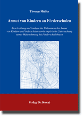Armut von Kindern an Förderschulen (Dissertation)