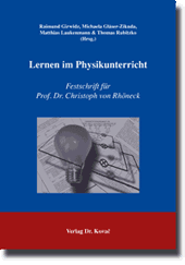 Lernen im Physikunterricht (Festschrift)