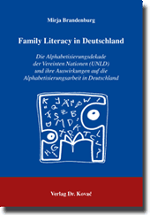Forschungsarbeit: Family Literacy in Deutschland