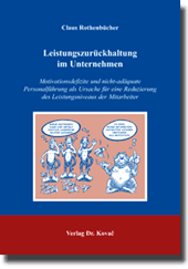Forschungsarbeit: Leistungszurückhaltung im Unternehmen