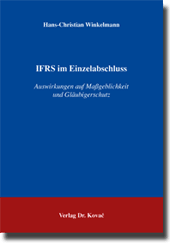 Dissertation: IFRS im Einzelabschluss