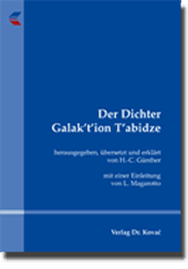 Forschungsarbeit: Der Dichter Galak‘t‘ion T‘abidze