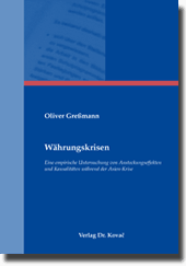 Doktorarbeit: Währungskrisen