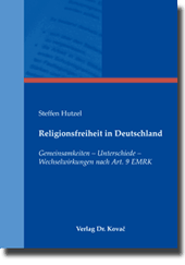 Doktorarbeit: Religionsfreiheit in Deutschland