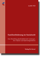 Dissertation: Familienförderung im Sozialrecht