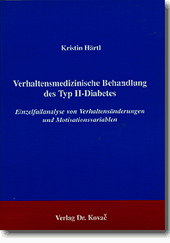 : Verhaltensmedizinische Behandlung des Typ II-Diabetes