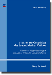 Studien zur Geschichte des byzantinischen Orthros (Dissertation) Studien zur Geschichte des byzantinischen Orthros (Dissertation)