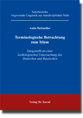 Terminologische Betrachtung zum Islam (Forschungsarbeit) Terminologische Betrachtung zum Islam (Forschungsarbeit)