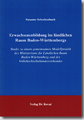 Erwachsenenbildung im ländlichen Raum Baden-Württembergs (Forschungsarbeit)