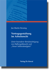 Doktorarbeit: Vertragsgestaltung im Arbeitsrecht