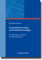 Generationenvertrag und Familienvermögen (Doktorarbeit) Generationenvertrag und Familienvermögen (Doktorarbeit)