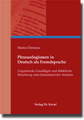 Forschungsarbeit: Phraseologismen in Deutsch als Fremdsprache