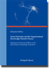 Doktorarbeit: Social Networks and the Organizational Knowledge Transfer Process