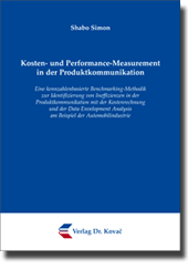 Dissertation: Kosten- und Performance-Measurement in der Produktkommunikation