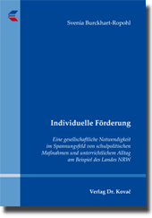 Doktorarbeit: Individuelle Förderung