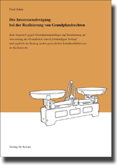 Die Interessenabwägung bei der Realisierung von Grundpfandrechten (Doktorarbeit) Die Interessenabwägung bei der Realisierung von Grundpfandrechten (Doktorarbeit)