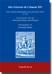 Idée Générale de Clément XIV (Edition) Idée Générale de Clément XIV (Edition)
