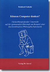 Können Computer denken ? (Forschungsarbeit) Können Computer denken ? (Forschungsarbeit)