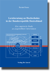 Dissertation: Lernberatung an Hochschulen in der Bundesrepublik Deutschland