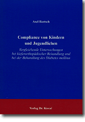 Dissertation: Compliance von Kindern und Jugendlichen