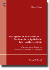  Buchs: Gott sprach: Es werde Newton... Mathematischphysikalische Lehr und Leergedichte