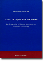 : Aspects of English Law in Contract