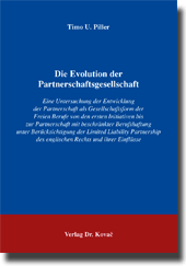 Die Evolution der Partnerschaftsgesellschaft (Dissertation)