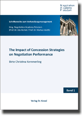The Impact of Concession Strategies on Negotiation Performance (Dissertation)