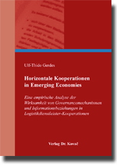 Doktorarbeit: Horizontale Kooperationen in Emerging Economies