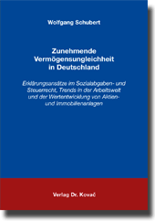 Zunehmende Vermögensungleichheit in Deutschland (Forschungsarbeit) Zunehmende Vermögensungleichheit in Deutschland (Forschungsarbeit)