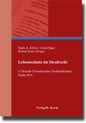 Lebensschutz im Strafrecht (Tagungsband) Lebensschutz im Strafrecht (Tagungsband)