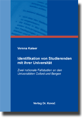 Dissertation: Identifikation von Studierenden mit ihrer Universität