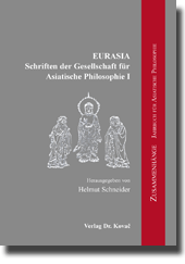  Jahrbuch: EURASIA – Schriften der Gesellschaft für Asiatische Philosophie